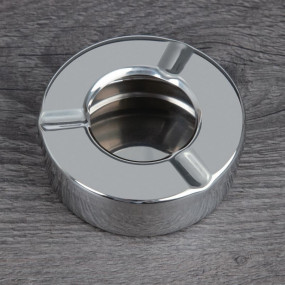 Cendrier inox anti-vent Olympia 90mm x 6