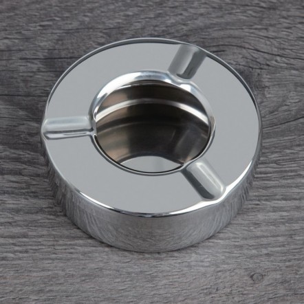 Cendrier inox anti-vent Olympia 90mm x 6