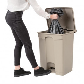 Poubelle à pédale Jantex 65L