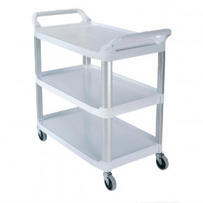 Chariot utilitaire Rubbermaid X-tra blanc