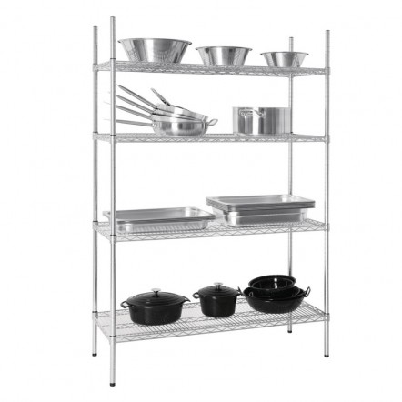 Etagère modulaire 4 niveaux 1220x457mm Vogue