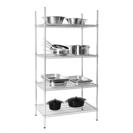 Étagère en kit 4 niveaux Vogue 915 x 610mm