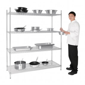 Étagère en kit 4 niveaux Vogue 1525 x 610mm