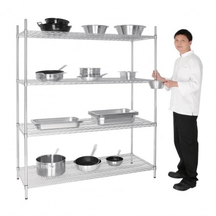 Étagère en kit 4 niveaux Vogue 1525 x 610mm