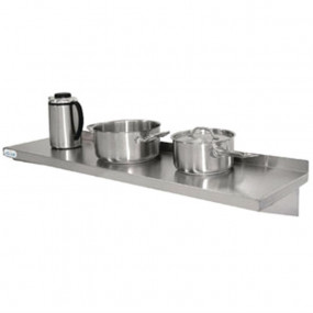 Etagère murale en acier inoxydable Vogue 1200mm