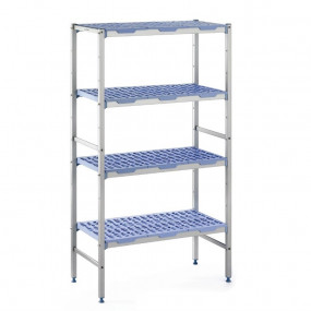 Rayonnage modulaire 4 niveaux Tournus 500 x 1292mm
