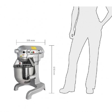 Batteur planétaire Buffalo 9L 550W