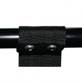 Support à bagages pliant noir Bolero
