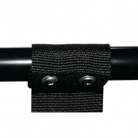Support à bagages pliant noir Bolero