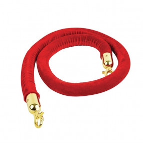 Cordon d'accueil Bolero rouge