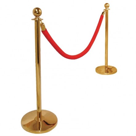 Cordon d'accueil Bolero rouge