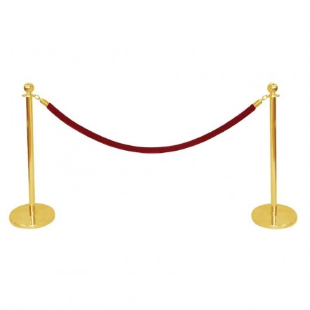 Cordon d'accueil Bolero rouge