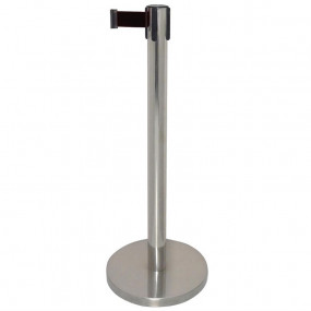 Barrière rétractable à sangle Bolero noire