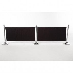 Barrière en toile Bolero noire