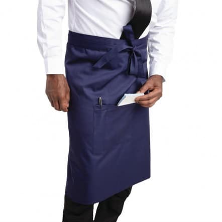 Tablier serveur Whites bleu marine