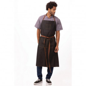 Tablier bavette Chef Works Urban Memphis noir