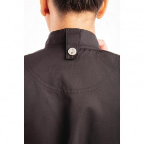 Veste de cuisine femme zippée légère Springfield Chef Works noire XXL