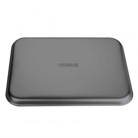 Plaque de cuisson en aluminium anodisé Vogue 420 x 305mm