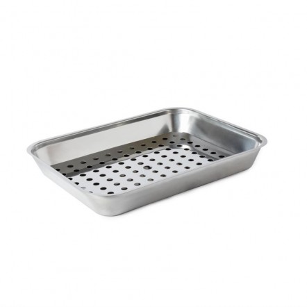 Bac à viande inox 410x310x55mm