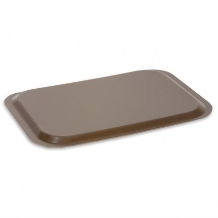 Plateau de service en polyester Roltex Trapèze GN 500x325mm vert