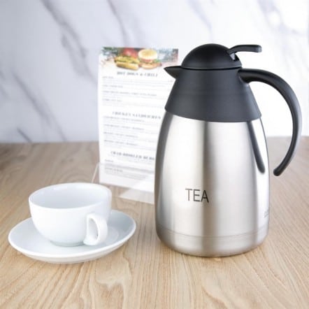 Pichet isotherme à thé Olympia couvercle bombé 1,5L
