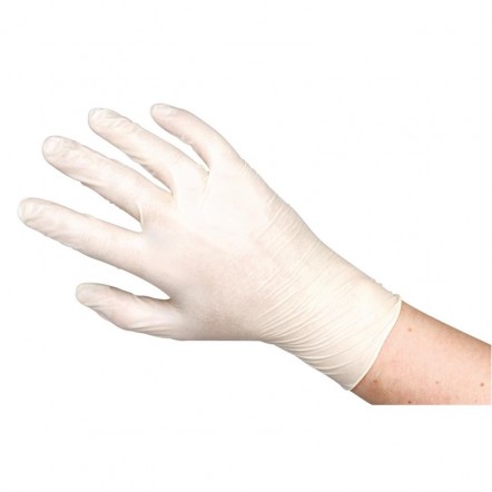 Gants en latex non poudrés XL