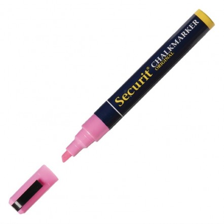 Marqueur rose trait 6mm