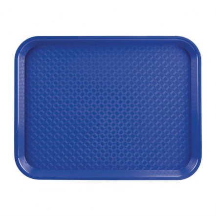 Plateau self-service Kristallon 305 x 415mm bleu
