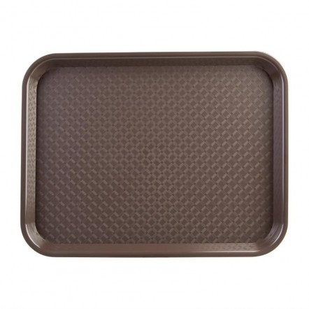 Plateau self-service Kristallon 305 x 415mm marron