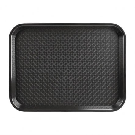 Plateau self-service Kristallon noir 450 x 350mm