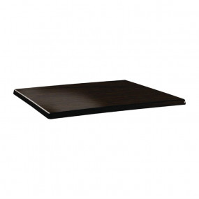 Plateau de table rectangulaire Topalit Classic Line 110x70cm wengé