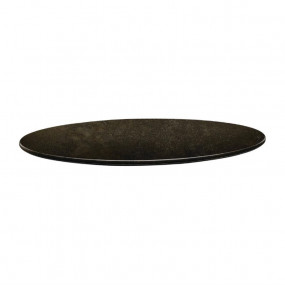Plateau de table rond Topalit Smartline 80cm cyprus metal