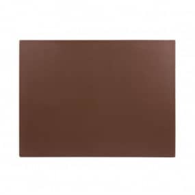 Grande planche à découper basse densité Hygiplas marron