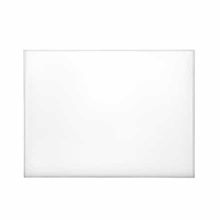 Petite planche à découper haute densité Hygiplas blanche