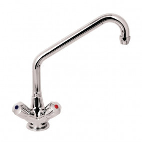 Robinet mélangeur monotrou modèle lourd 19mm col mobile longueur 300mm