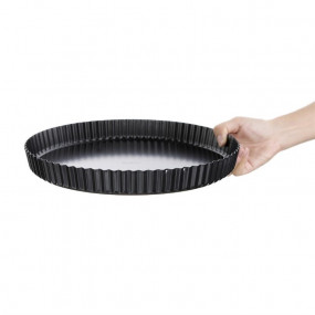 Moule à tarte antiadhésif avec fond mobile Vogue 30 cm