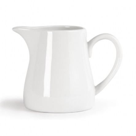 Pots à lait blancs Olympia 305ml
