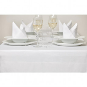 Nappe blanche bande de...