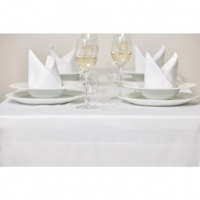 Nappe blanche bande de...