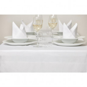 Nappe blanche bande de...