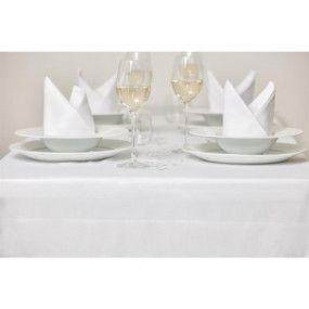 Nappe blanche bande de...