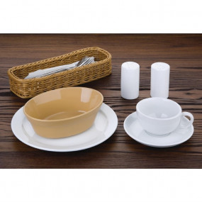 Plats à gratin ovales en grès Olympia 180 x 133mm