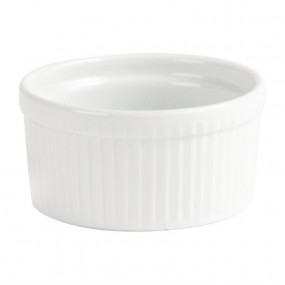Plats à soufflé blancs...