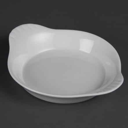 Plats ronds à oreilles blancs Olympia 192mm