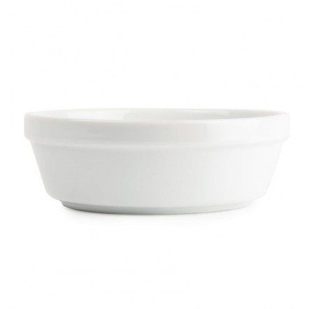 Plats à gratin ronds blancs Olympia 137mm