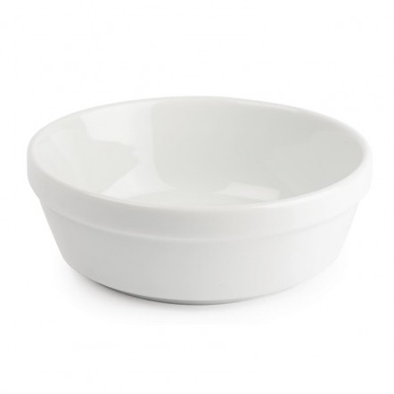 Plats à gratin ronds blancs Olympia 137mm