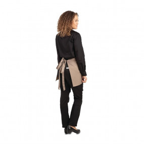 Tablier serveur court Whites marron clair