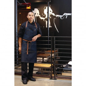 Tablier bavette Memphis Chef Works indigo