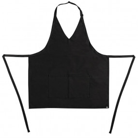 Tablier serveur col en V Whites noir