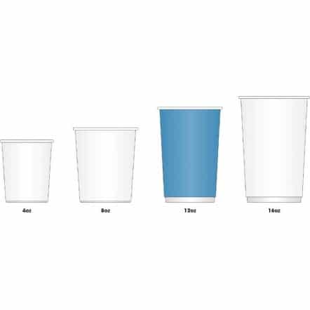 Couvercles gobelets boissons chaudes CPLA compostables Fiesta Green 340 ml (lot de 1000)